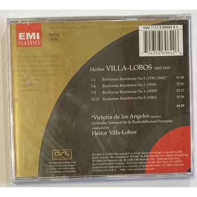 Heitor Villa-Lobos - Bachianas Brasileiras Nos. 1, 2, 5 & 9 CD. New.