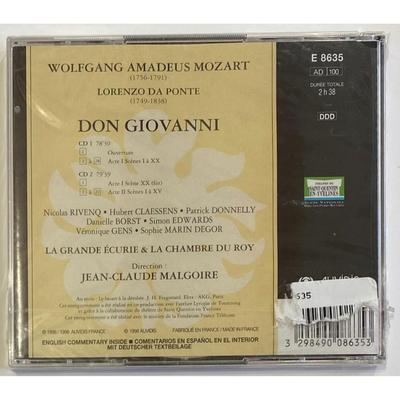 Jean Claude Malgoire - Mozart: Don Giovanni / La Grande Ecurie CD. New