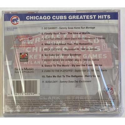 Various - Chicago Cubs: Greatest Hits CD. New. Sony. SAC2 4029, A31054.