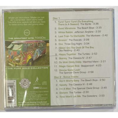 Various - The Greatest Hits 1960's CD. Pure Gold Collection. Sealed.