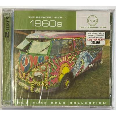 Various - The Greatest Hits 1960's CD. Pure Gold Collection. Sealed.