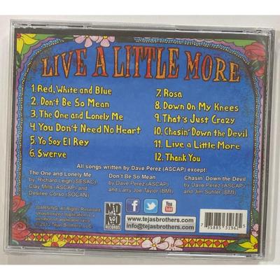 Country CDs: Willie Nelson, Glen Campbell, Brad Paisley, Tejas Brothers - NEW