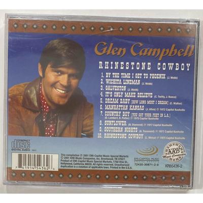 Country CDs: Glen Campbell, Willie Nelson, Time Life Music - NEW / SEALED