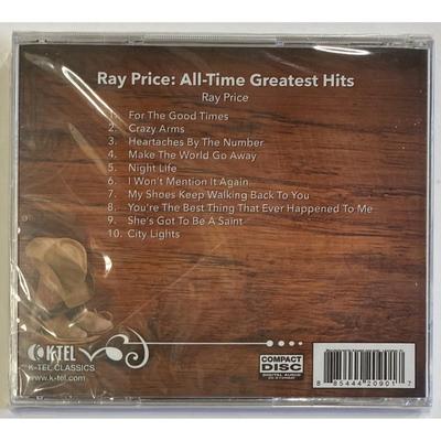 Ray Price - All-Time Greatest Hits CD. New. Label Code: 3710022