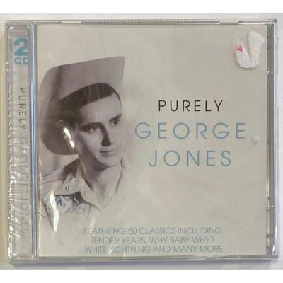 George Jones - Purely George Jones 2 CD Set. New. Label Code: PUR00036