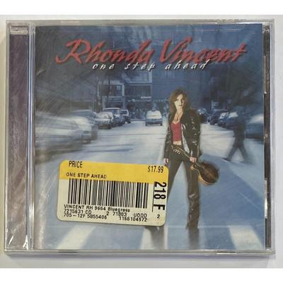 Rhonda Vincent - One Step Ahead CD. New. Label Code: 11661-0497-2