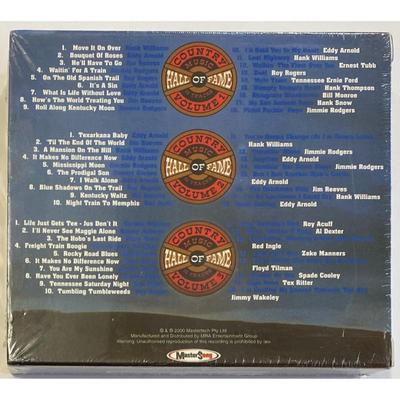 Country Music Hall of Fame 54 Vintage Greats CD Box Set New Label Code: 590492