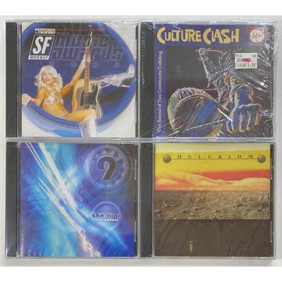 Electronic CDs: Delerium, Culture Clash, The Nine, Rasputin - NEW / SEALED