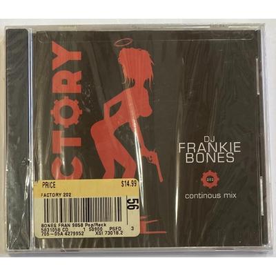 DJ Frankie Bones - Factory 202 CD. New. Label Code: XS73018