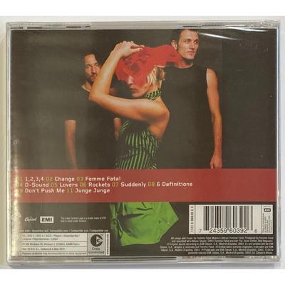 Femme Fatal - 1,2,3,4.... CD. New. Label Code: 7243 5 96039 2 6