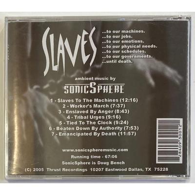 SonicSphere - Slaves CD. New.