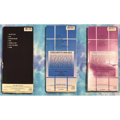 Steely Dan 3 Empty Longbox Lot (no CDs) - Aja / Royal Scam / Can't Buy A Thrill