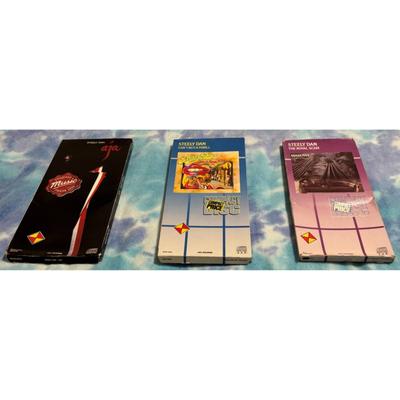Steely Dan 3 Empty Longbox Lot (no CDs) - Aja / Royal Scam / Can't Buy A Thrill
