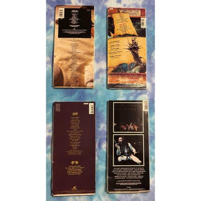 Jethro Tull 4 Empty Longbox Lot (no CDs) - Broadsword / Stormwatch / Live