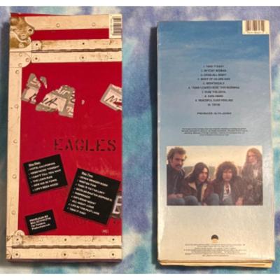 Eagles 2 Empty Longbox Lot (no CDs) - Eagles (first album) & Live