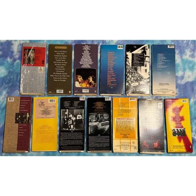 Empty Longboxes (no CDs) Alice Cooper / Bob Seger / The Who / Steve Miller / CCR