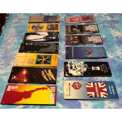 Empty Longboxes (no CDs) Alice Cooper / Bob Seger / The Who / Steve Miller / CCR