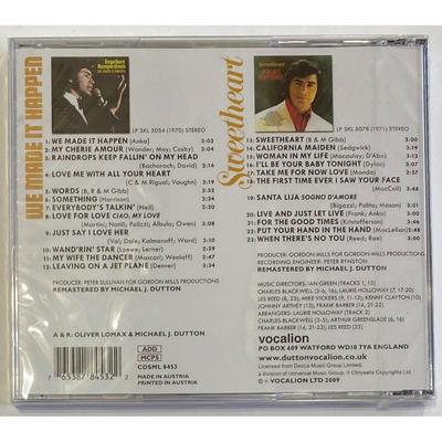 Engelbert Humperdinck - We Made It Happen / Sweetheart CD. New