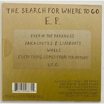 Rue Royale - The Search For Where To Go CD. New.