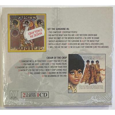 Diana Ross & The Supremes - Let The Sunshine In & Cream Of The Crop CD. New.