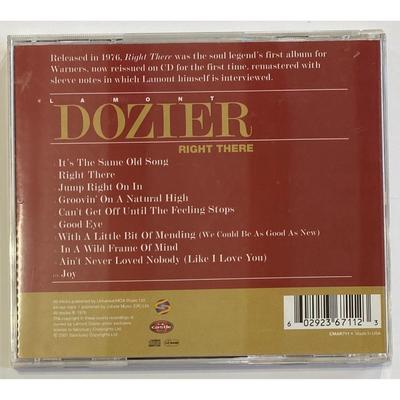 Lamont Dozier - Right There CD. Label Code: CMAR711