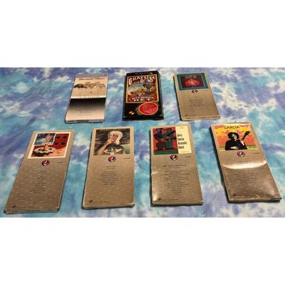 Grateful Dead / Jerry Garcia 7 Empty Longbox Lot (no CDs) - Ace / Go To Heaven