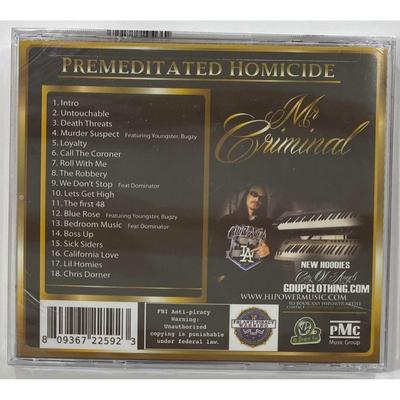 Hip Hop CDs: Mr. Criminal, Do Or Die, Krizz Kaliko, MCJ & Cool G - NEW / SEALED