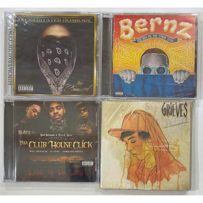 Hip Hop CDs: Grieves, Bernz, Mr. Criminal, Lord Infamous & Black Rain NEW SEALED