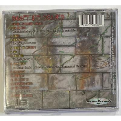 Straight Jacket - Don't Be Scur'd CD. New. Label Code: RAZ 4820