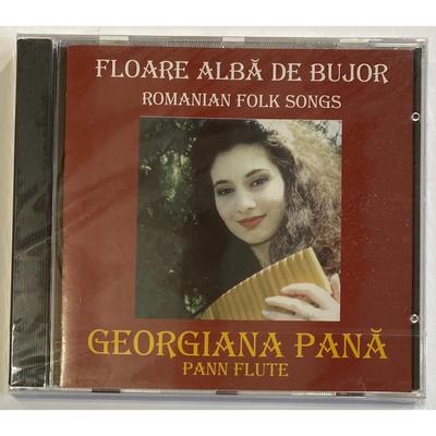 Georgiana Pana - Pann Flute CD. New. Floare Alba De Bujour. Romanian Folk