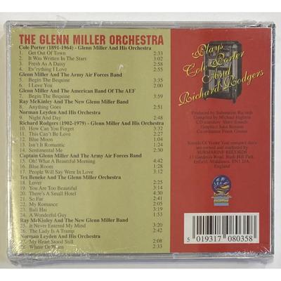 Glenn Miller Plays Cole Porter And Richard Rodgers CD. New. Label Code: DSOY835