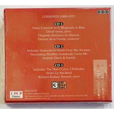 George Gershwin - IMP Classics 3 CD Box Set. New. Label Code: 30367 02739