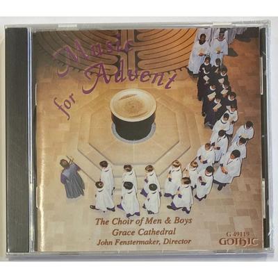 John Fenstermaker Music for Advent CD. New. Label Code: G 49119. Grace Cathedral