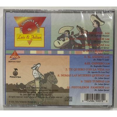 Latin CDs: Luis Y Julian, Polo Urias Y Su Maquina Nortena, La Autentica de Jerez