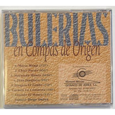 Manuel Morao y Gitanos de Jerez - Bulerias en Compas de Origen CD. New