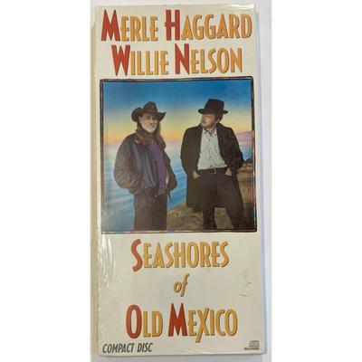 Merle Haggard & Willie Nelson - Seashores Of Old Mexico CD in Longbox. New