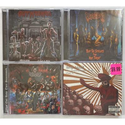 Metal CDs: Scaremaker, Limp Bizkit, Gutwrench, Howling - NEW / SEALED