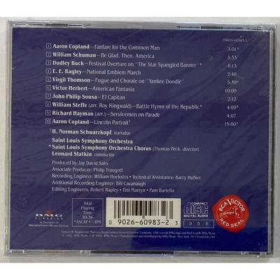 Military CDs - Leonard Slatkin and USAF Band of the West Heritage IV & V - NEW