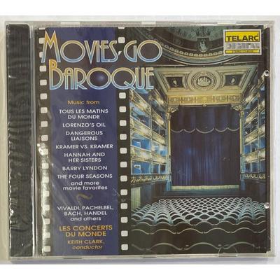 Movies Go Baroque / Keith Clark - Les Concertes du Monde CD. New. Club Edition