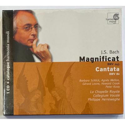 Philippe Herreweghe - Bach: Magnificat BWV 243 / Cantata BWV 80 CD. New