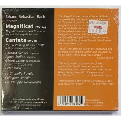 Philippe Herreweghe - Bach: Magnificat BWV 243 / Cantata BWV 80 CD. New