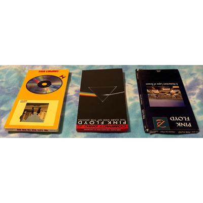 Pink Floyd 3 Empty Longbox Lot (no CDs) - Dark Side Of Moon / Wish You Were Here