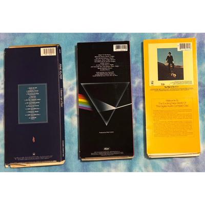 Pink Floyd 3 Empty Longbox Lot (no CDs) - Dark Side Of Moon / Wish You Were Here