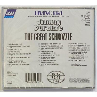 Jimmy Durante - The Great Schnozzle CD. New. Label Code: CD AJA 5271