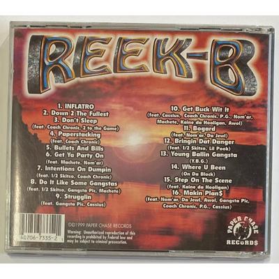 Reek-B - Inflatin' CD. Used. Label Code: PCR-7335.