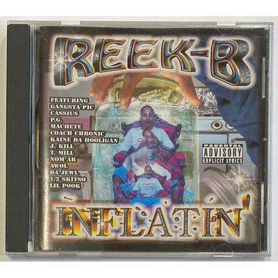 Reek-B - Inflatin' CD. Used. Label Code: PCR-7335.