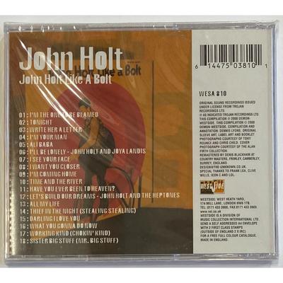John Holt ‎– John Holt Like A Bolt CD. New. Label Code: WESA 810