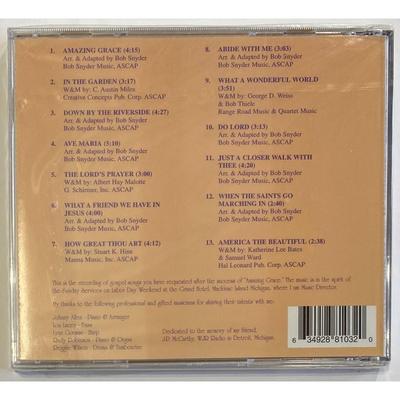 Bob Snyder - Amazing Grace: Sunday At the Grand CD. New. Label Code: SR103CD