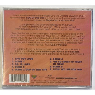 God of This City: A Musical About Serving for Kids CD. New. Code: 45757-1965-2