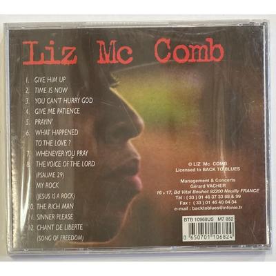 Liz McComb - Time Is Now CD. New. Label Code: BTB 10096